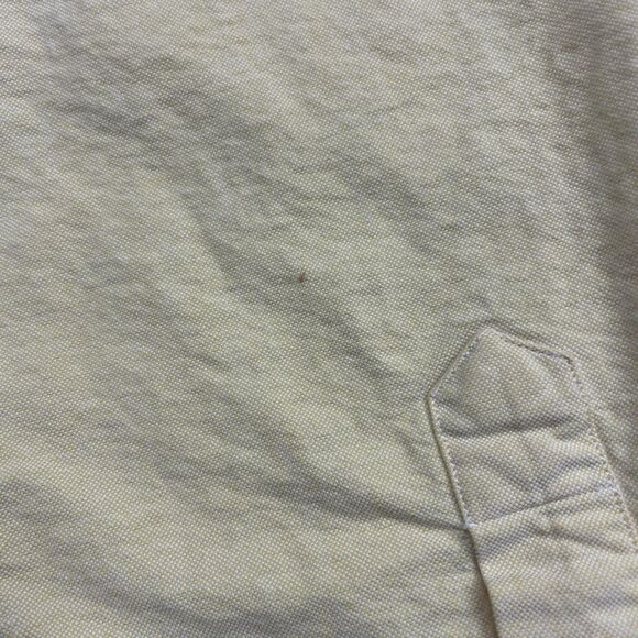 Ralph Lauren Rugby Shirt Mens Extra Large Yellow University Oxford Button Down - Picture 4 of 12